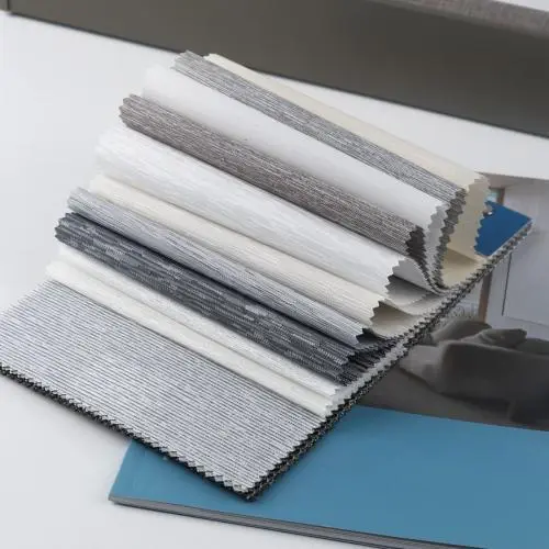 Light filtering fabric with soft light diffusion