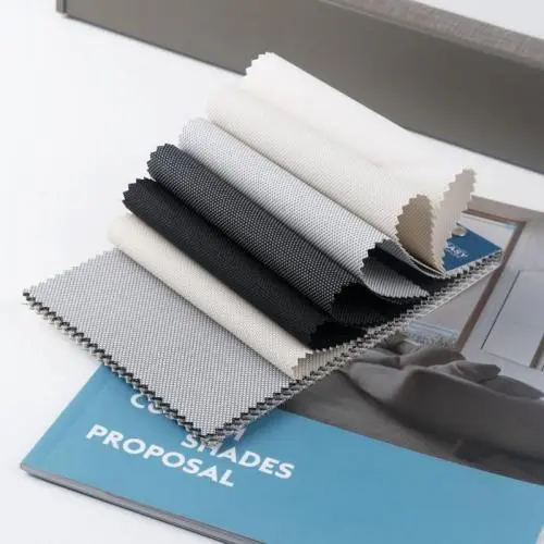 Solar screen fabric with 1-10% openness factor