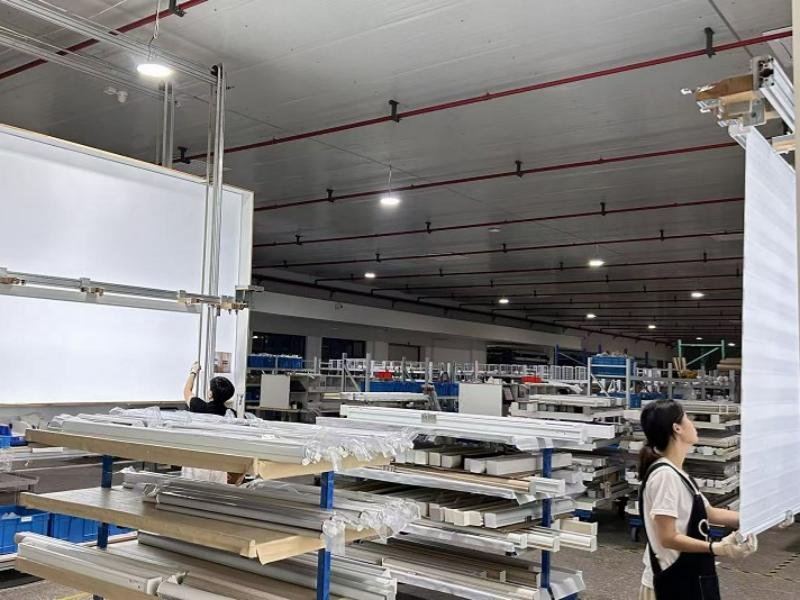 Shadesmart QC inspection -- wholesale window shades quality control process before shipping to B2B buyers
