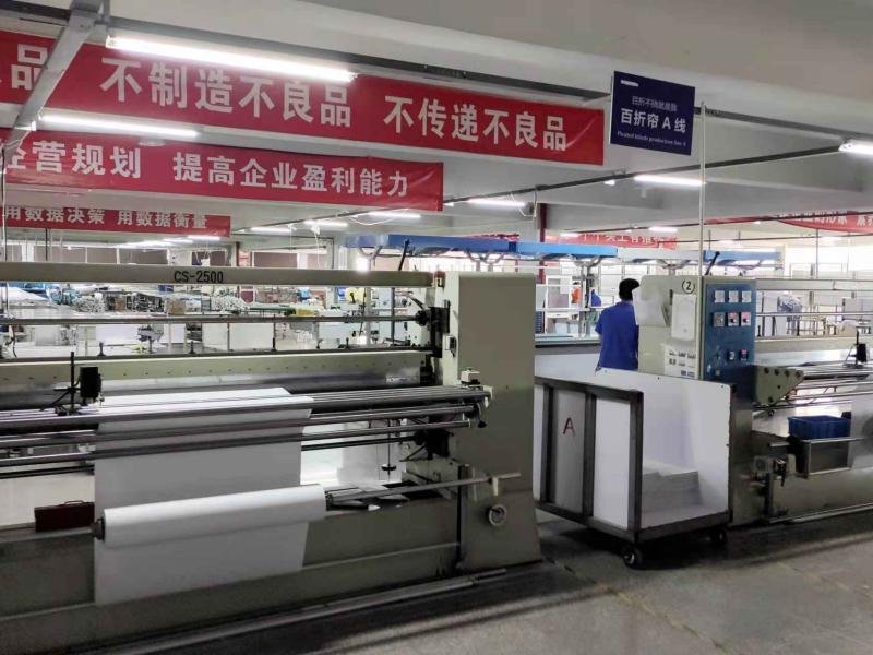 Shadesmart production team operating window covering assembly lines