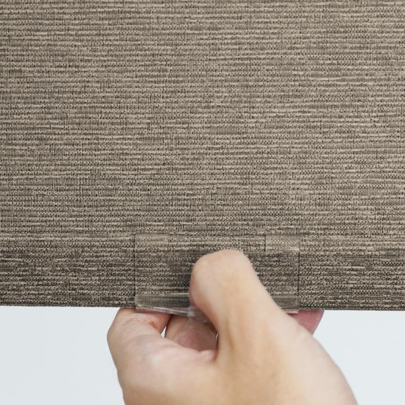 Shadesmart window covering cordless safety mechanism detail -- internal spring and tensioning system