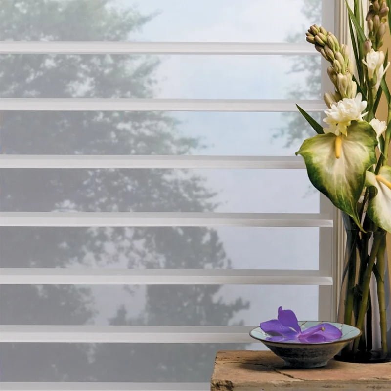 Sheer shades -- soft light decorative window blinds manufactured by Shadesmart